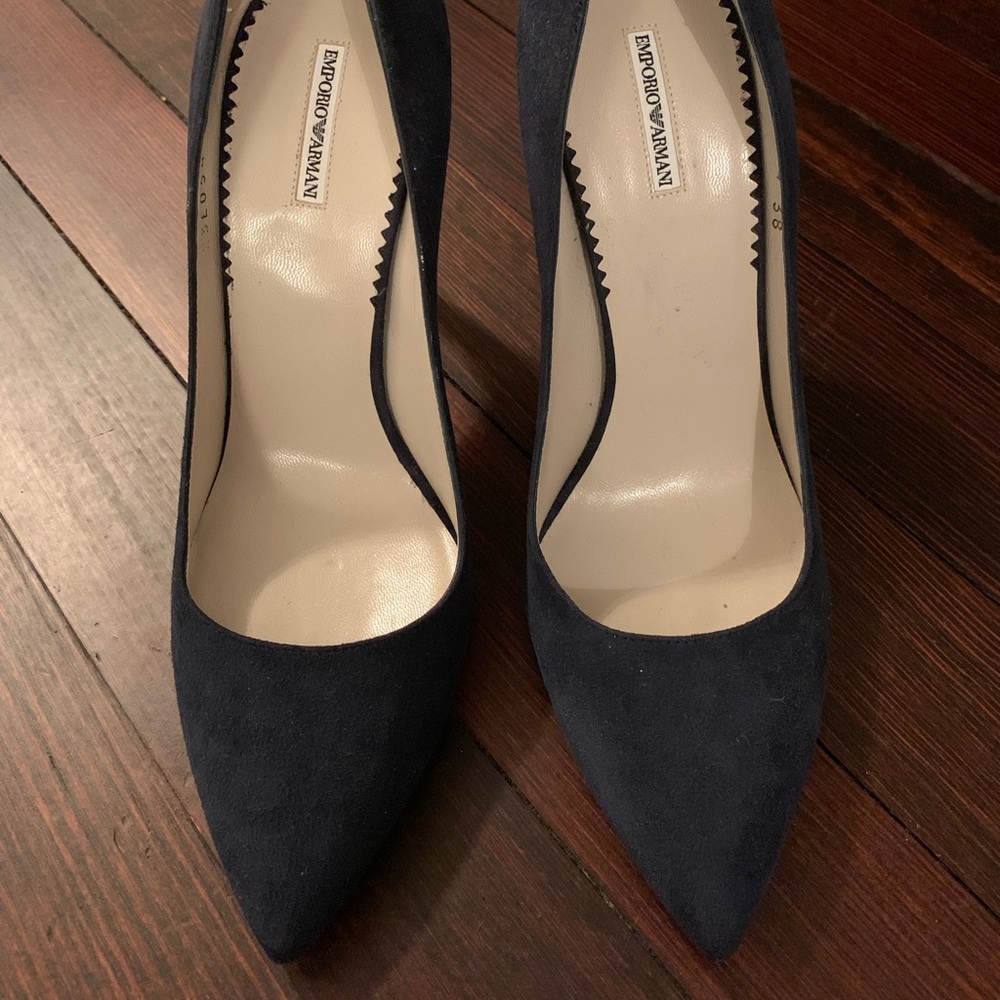 Emporia Armani Suede Pumps